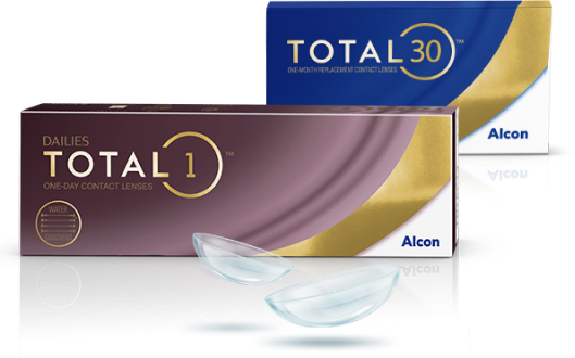Vyzkoušejte kontaktní čočky TOTAL1® a TOTAL30® zdarma* | TOTAL® Česko